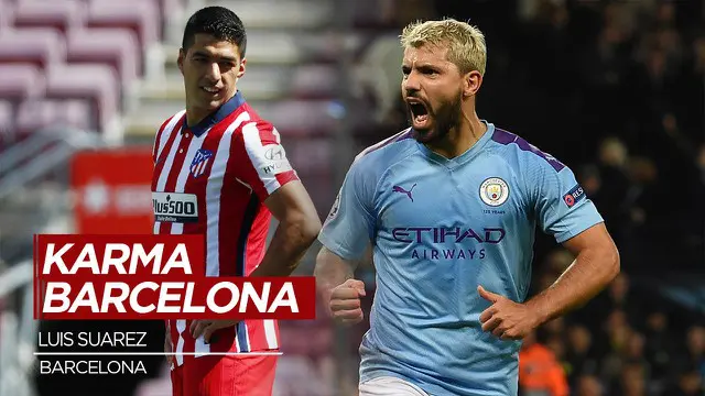 VIDEO: Datangkan Sergio Aguero, Barcelona Kena Karma Luis Suarez?