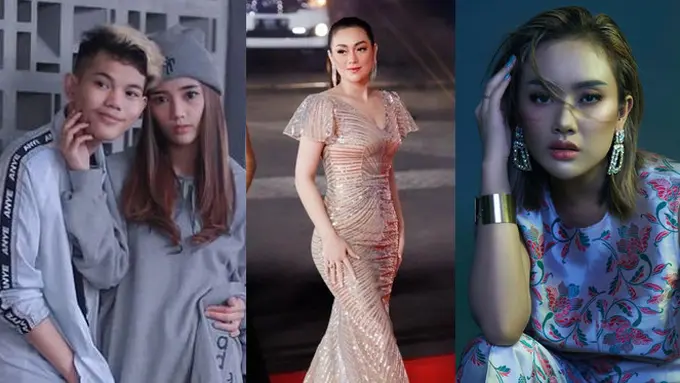 [Fimela] Tegar Septian, Celine Evangelista dan Cita Citata