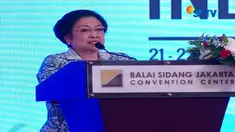 Presiden kelima Republik Indonesia Megawati Soekarnoputri memuji respon cepat para menteri dan anak bangsa lainnya membela merah putih.