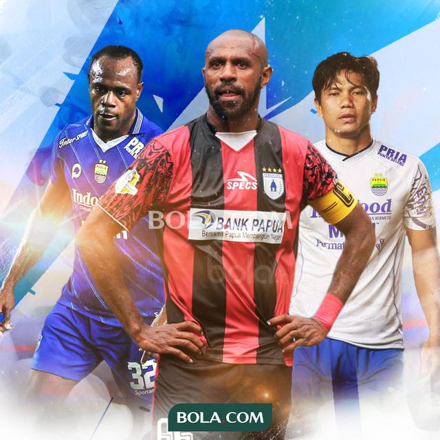 Ilustrasi - Deretan pemain dengan koleksi gelar Liga Indonesia terbanyak