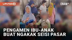Pengamen biasanya berkeliling di jalanan dan tempat ramai. Selain menyanyikan lagu dengan merdu, tak jarang tampil menunjukkan aksi kocak. Seperti pengamen ibu dan anak di Tebing Tinggi, Sumatera Utara ini.