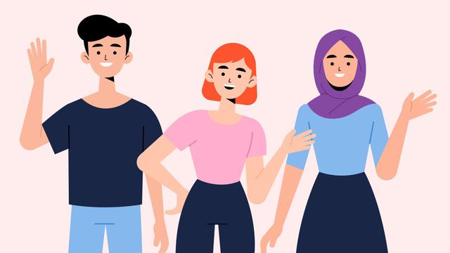 Ilustrasi perpisahan, sampai jumpa, selamat tinggal