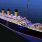 Replika ini memakan waktu 700 jam untuk membangunnya. (Titanic Museum)