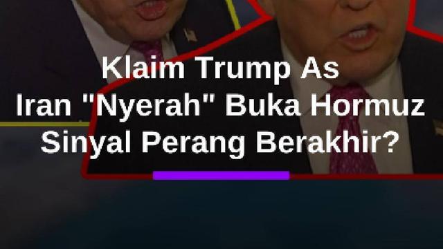 Presiden Amerika Serikat Donald Trump menyatakan keyakinannya akan potensi pergantian rezim di Iran usai sejumlah target militer disebut berhasil dihancurkan. Pernyataan itu disampaikan di atas Air Force One dalam perjalanan menuju Washington, Minggu (29/3/2026) malam. Trump juga mengeklaim Iran ...