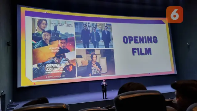 Pembukaan Festival Film Korea-Indonesia 2022 (KFFI) 2022 di CGV Grand Indonesia (Liputan6.com/Tanti Yulianingsih)