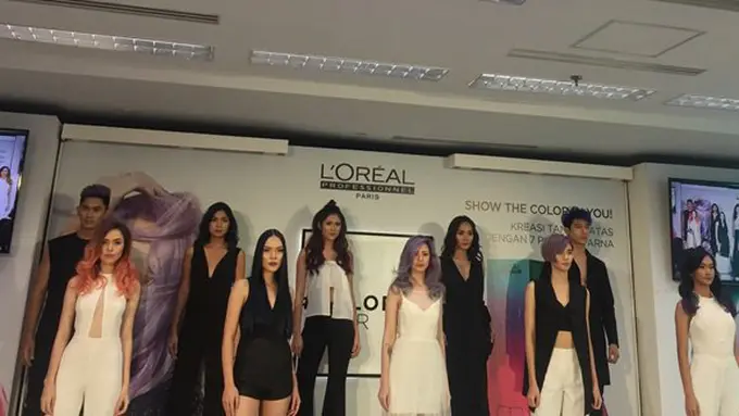 Peluncuran warna rambut baru L’Oreal Professionel/copyright vemale.com/Anisha