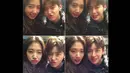 Park Shin Hye juga pamer foto bersama salah satu lawan mainnya, Lee Jong Suk. Park Shin Hye dan Lee Jong Suk bahkan sempat menunjukkan berbagai wajah lucu di depan kamera. (instagram.com/ssinz7)