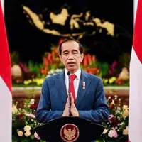 Presiden Jokowi ucapkan selamat Tahun Baru Imlek dalam unggahan Instagramnya. (Instagram/jokowi).
