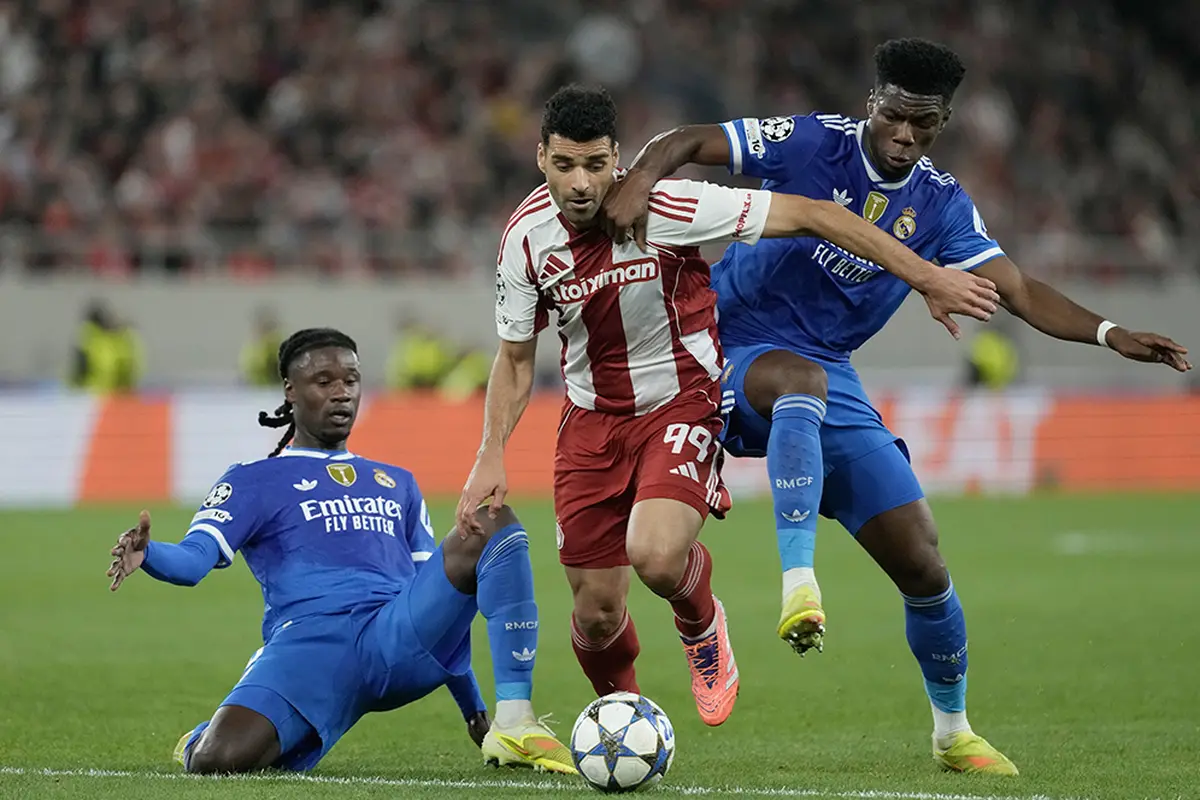 olympiakos vs real madrid liga champions
