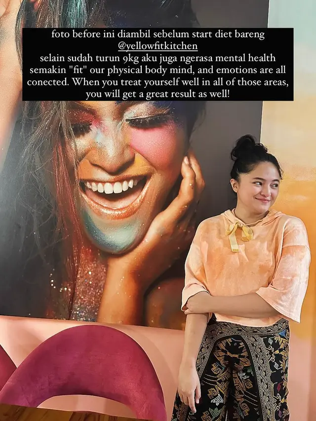 Marshanda berhasil diet (Instagram/marshanda99)