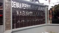 Kantor DPRD Garut jalan Patriot, Tarogong Kidul, Garut, Jawa Barat (Liputan6.com/Jayadi Supriadin)