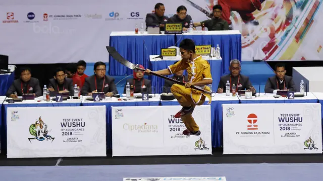 Kejurnas Wushu, Test Event Asian Games 2018, Sport Mall Kelapa Gading