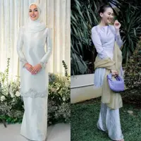 Lihat di sini deretan potret adu pesona Anisha Rosnah dan Ayu Ting Ting yang semakin sering tampil pakai baju kurung.