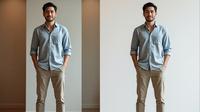 Prompt Gemini AI Viral Edit Foto Sendiri dengan Background Warna Polos