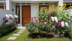 Tanaman Hias Outdoor Pembawa Hoki Feng Shui. (Foto: AI)