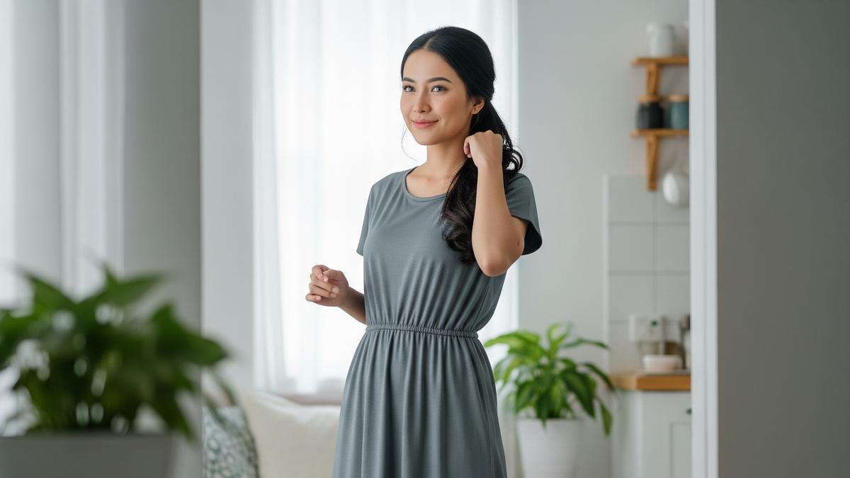 7 Daster Model Gaun yang Nyaman Dipakai Sehari-hari, Tetap Modis di Rumah