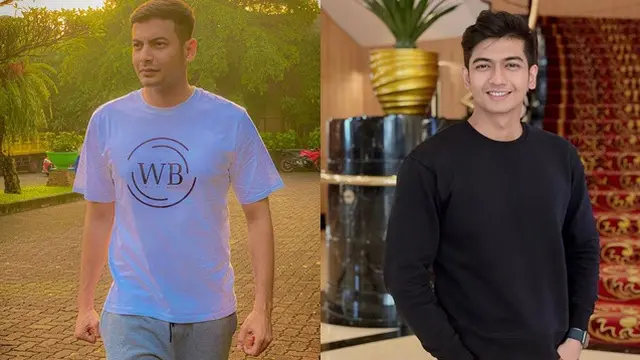 Disebut Mirip, Ini 6 potret Beda Gaya Boy Hamzah dan Teuku Ryan