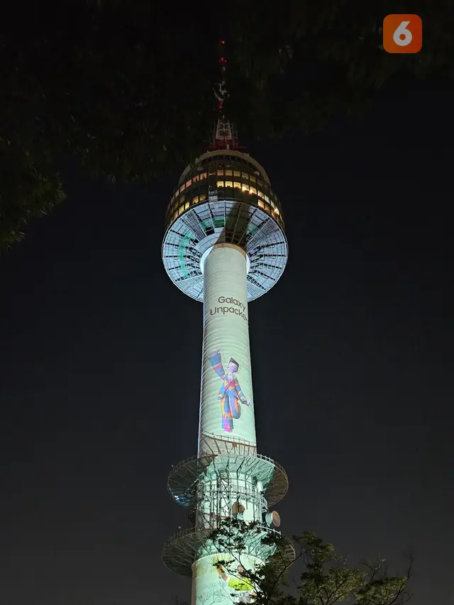 Hasil foto malam hari dengan Samsung Galaxy Z Fold5 (Liputan6.com/Giovani Dio Prasasti)