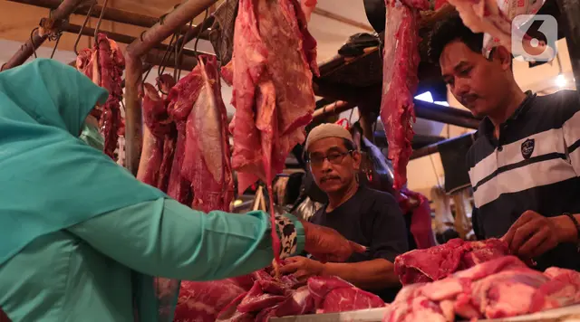 Harga Daging Sapi dan Bawang Putih Kompak Naik
