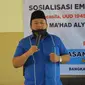 Anggota Komisi VIII DPR RI Hasani Bin Zuber saat acara sosialisasi empat pilar