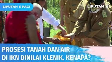 Prosesi penyatuan tanah dan air ke dalam sebuah kendi yang dilakukan Presiden Jokowi dan 34 Gubernur se-Indonesia di Titik Nol IKN mematik kontroversi. Sejumlah kalangan menilai aksi tersebut bernuansa klenik, kenapa?
