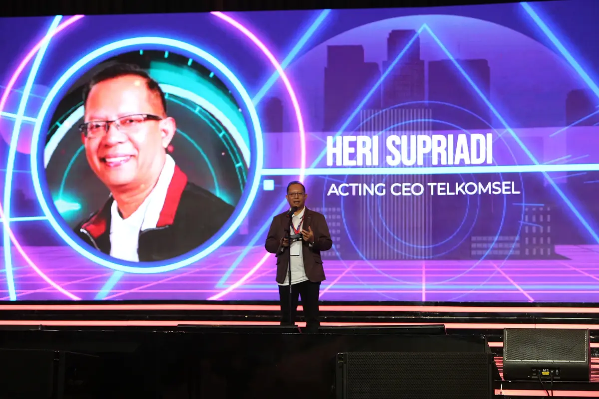 Acting CEO Telkomsel Heri Supriadi