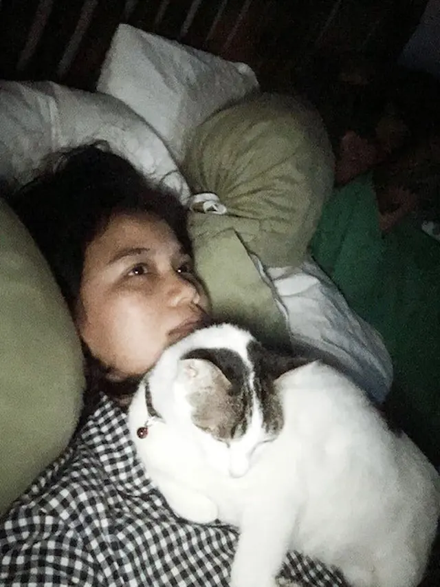 6 Potret Orang Terpaksa Mengalah Dari Kucing Ini Bikin Senyum