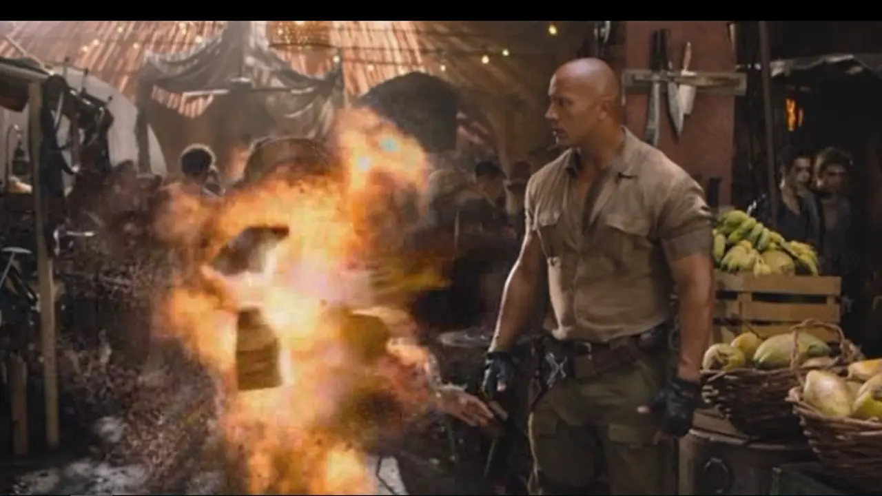 Adegan Jumanji Welcome to the Jungle tayang di Bioskop Trans TV (Foto: Sony Pictures via IMDB.com)