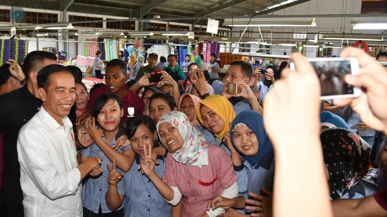 Kunjungan Jokowi di Purbalingga
