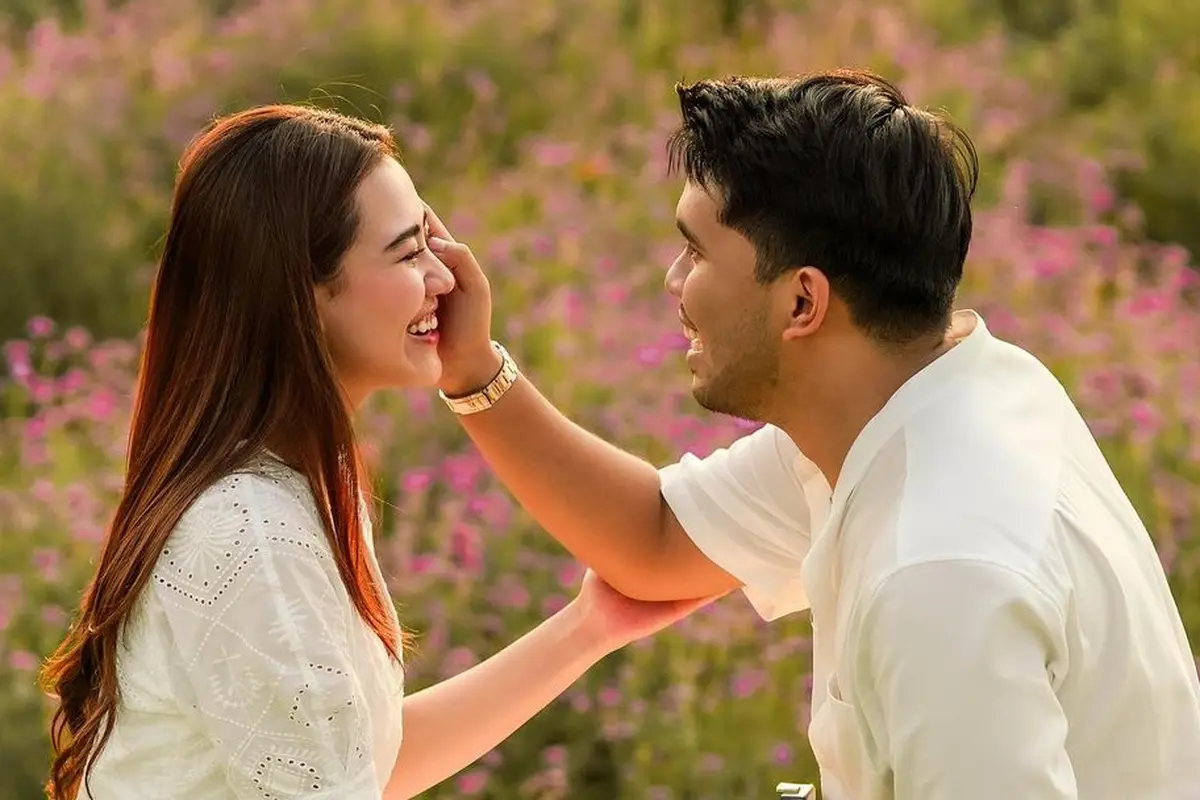 Thariq Halilintar dan  Aaliyah Massaid (Instagram/thariqhalilintar)