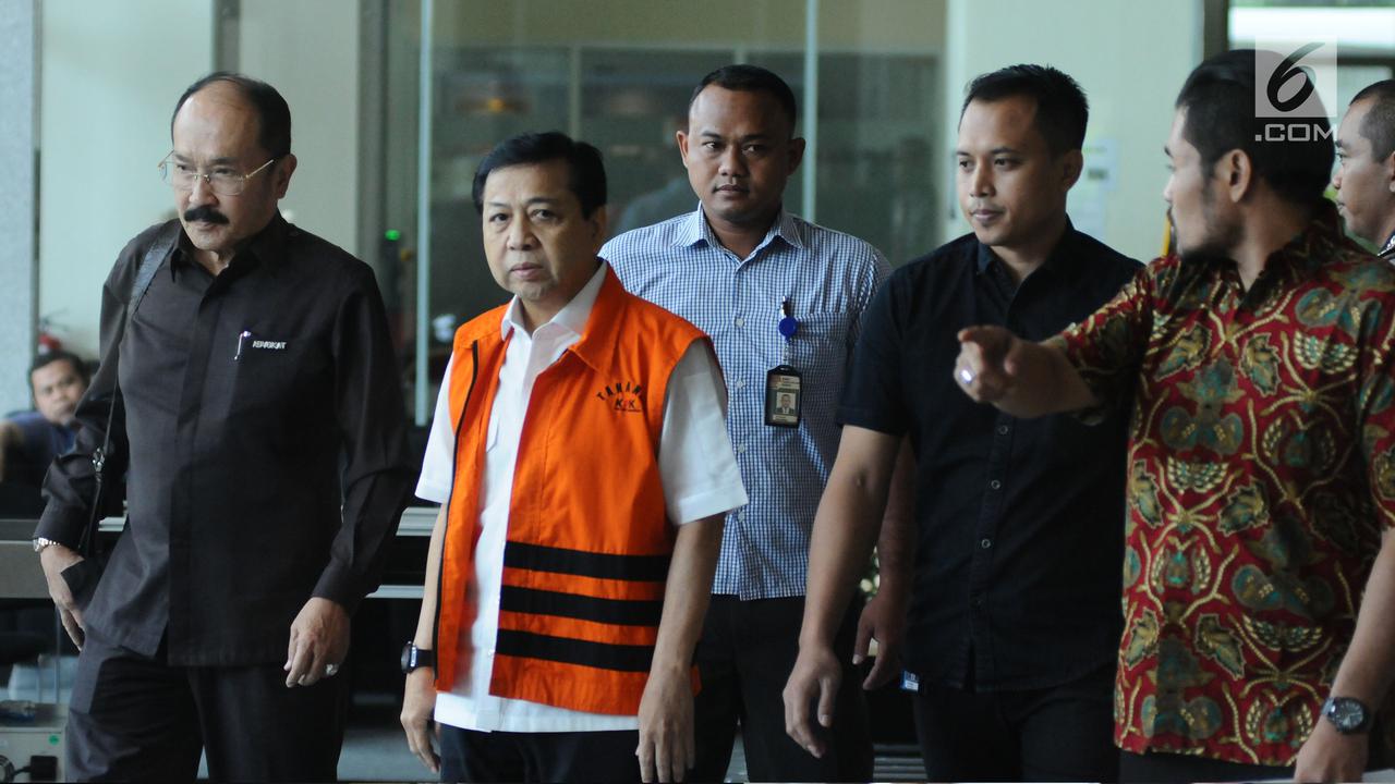 Berkas Perkara Setya Novanto Dinyatakan Lengkap