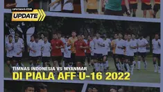 Timnas Indonesia diadang Myanmar pada semifinal Piala AFF U-16 2022. Pertandingan berlangsung di Stadion Maguwoharjo, Rabu (10/8/2022).