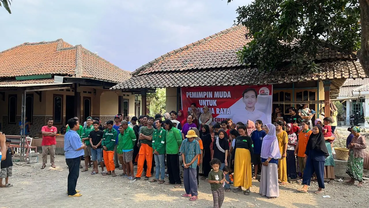 Masyarakat Hingga Perwakilan Buruh Dukung Gibran Rakabuming Raka