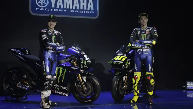 Pebalap Monster Energy Yamaha