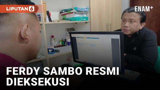 Ferdy Sambo Resmi Dieksekusi ke Lapas Salemba