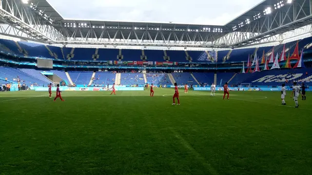 Wakil Indonesia, ASIOP Apacinti (merah) di Danone Nations Cup (Liputan6.com / Jonathan Pandapotan)