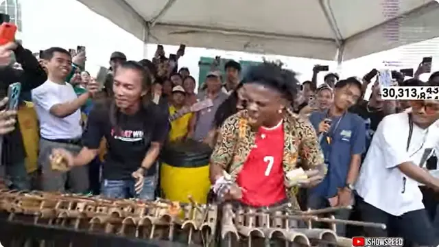 7 Potret Streamer YouTube IShowSpeed Kunjungi Kota Tua Jakarta, Coba Nasi Padang