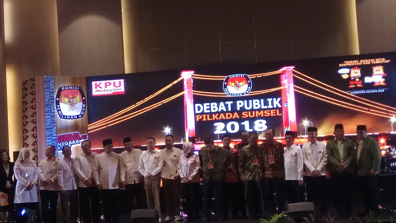 Cawagub Mawardi Yahya Memilih Bungkam Saat Debat Pilkada Sumsel
