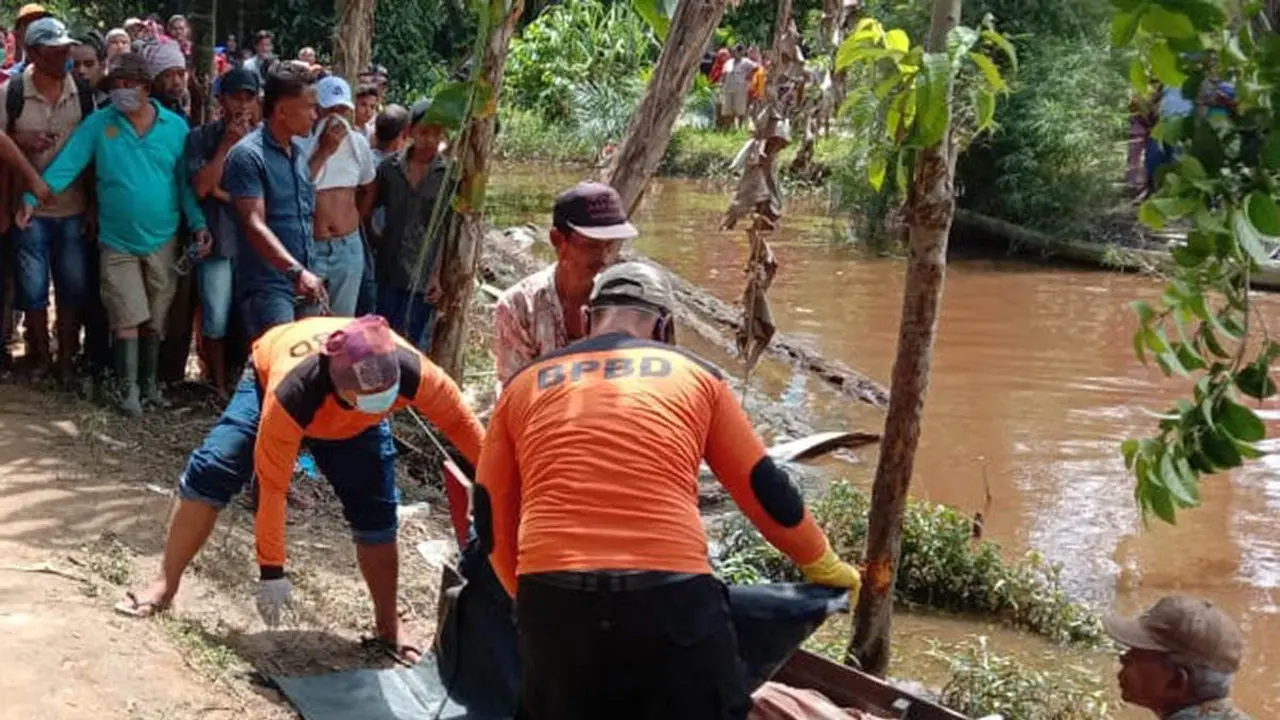 Jasad Ponidi ditemukan