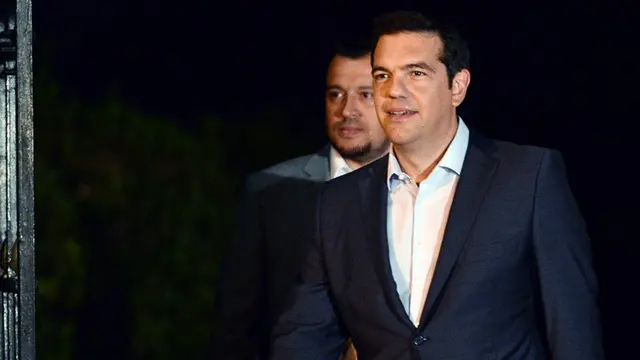 20150820-PM Yunani Alexis Tsipras Mengundurkan Diri