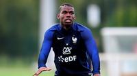 Gelandang Manchester United asal Prancis, Paul Pogba. (AFP/Franck Fife)