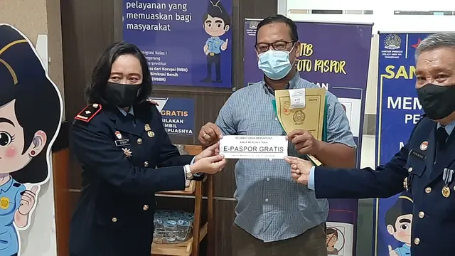 Kantor Imigrasi Tangerang Bagikan e-Paspor Gratis untuk Masyarakat