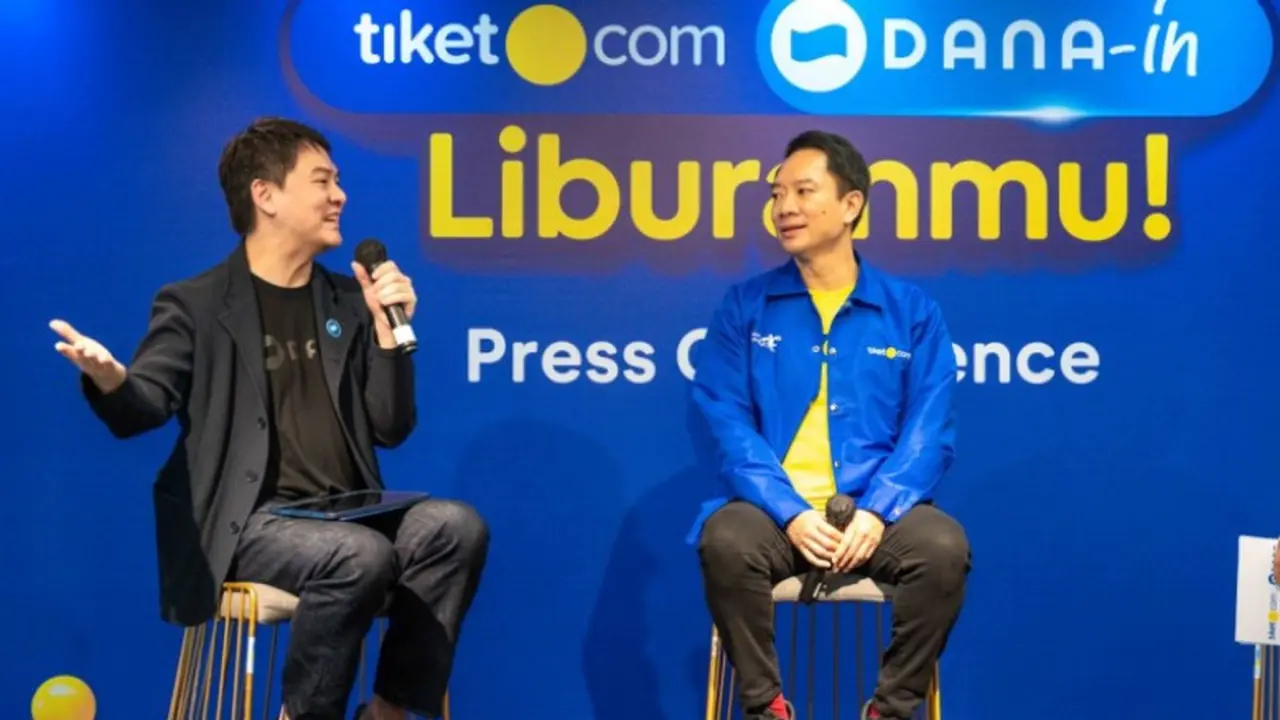 Melalui program tiket.com DANA-in Liburanmu, pelanggan kini dapat menikmati pengalaman transaksi dalam satu platform dengan pilihan pembayaran digital dari DANA. foto: dok. tiket.com