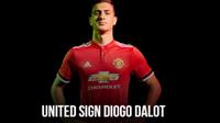Diogo Dalot resmi gabung Manchester United.(Dok.Manchester United).