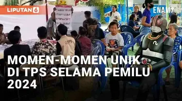 Pemilu 2024 telah berlangsung hingga menyisakan momen-momen unik dan kocak di setiap TPS. Mulai dari petugas KPPS yang mencari paku yang hilang dari bilik. Hingga sorakan 'uhuy' saat surat suara dukungan untuk Komeng dibacakan.