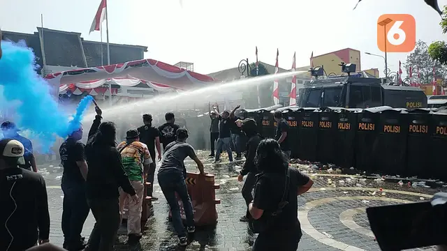 Simulasi Sistem Pengamanan Kota jelang Pilkada 2024 Kota Sukabumi (Liputan6.com/Fira Syahrin).