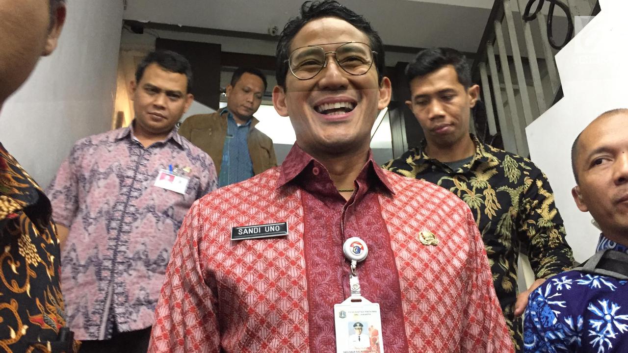 Sandiaga Uno Penuhi Panggilan Penyidik Polda Metro