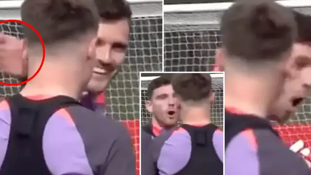 Ben Doak Kena Tampar Andy Robertson Saat Latihan Bareng, Ngakunya Cuma Bercanda