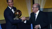 Unggul Mutlak, Ronaldo Raih Ballon d'Or 2014