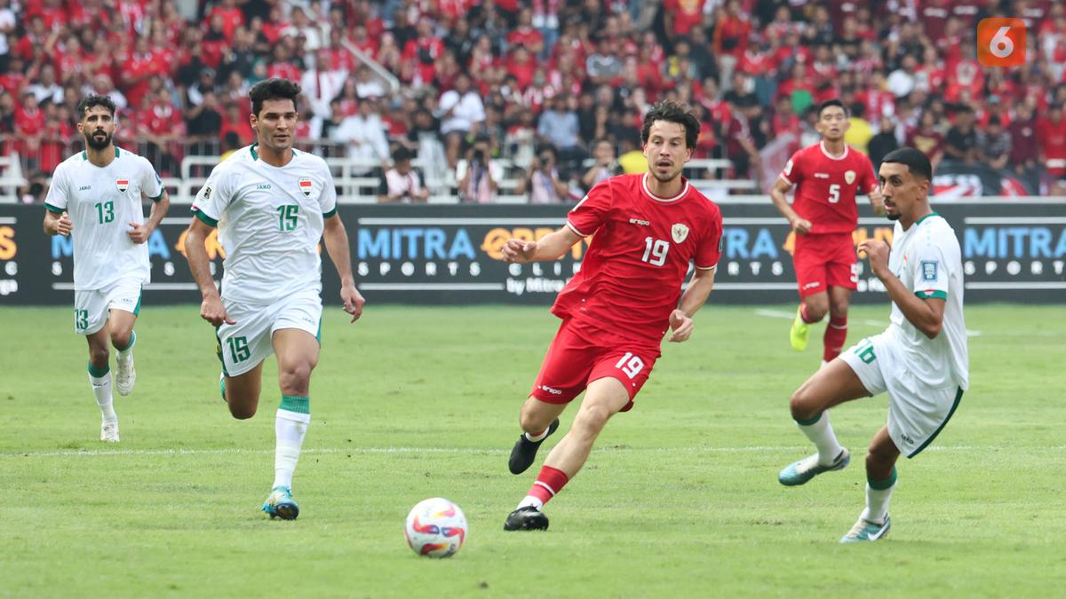 Irak Diklaim Jadi Ancaman Terbesar Timnas Indonesia di Ronde 4 Kualifikasi Piala Dunia 2026